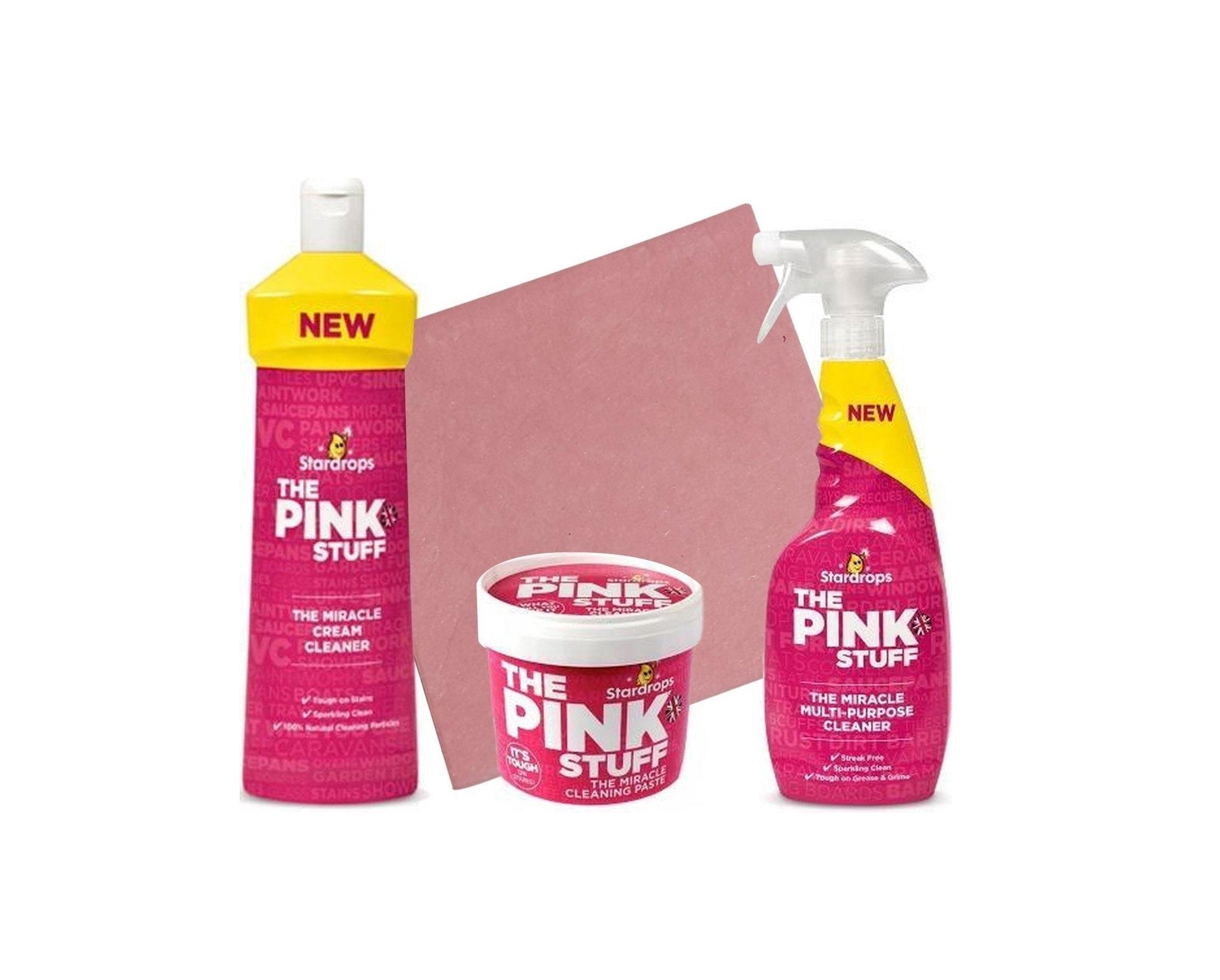 NOUVEAU The Pink Stuff, La poudre de toilette moussante miracle