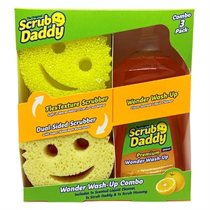 Scrub Daddy Scrub Mommy Dual Sided Sponge, Yellow