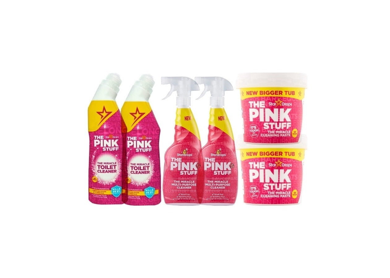 Stardrops Pink Stuff - Nettoyant WC Miracle - 2 x 750 ml - Pack économique  - Cdiscount Au quotidien