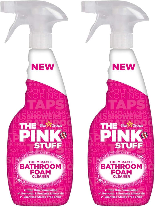 Stardrops Pink Stuff - Miracle Cleaning Bundle: Pâte, Spray, Nettoyant  (3-Pack)