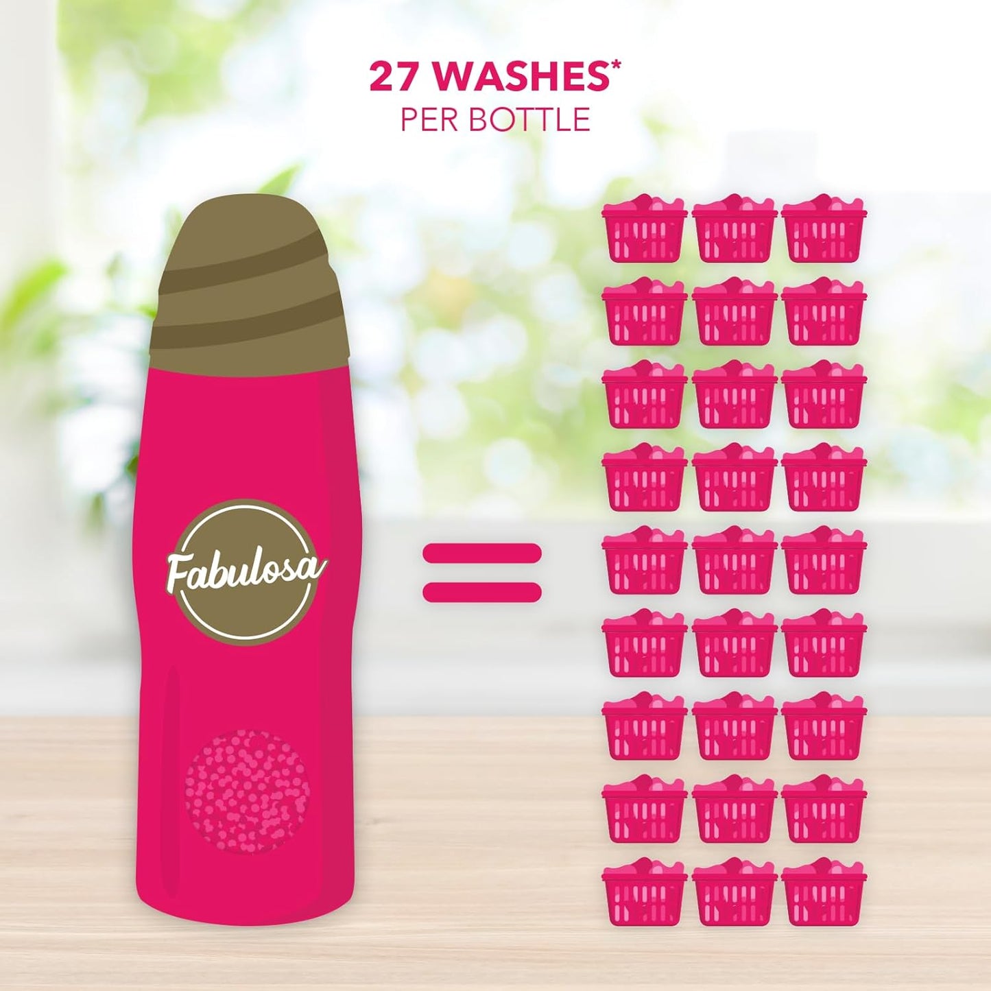 Fabulosa i Wash Fragrance Boost - Cotton Fresh - 27 Washes - Limited Edition