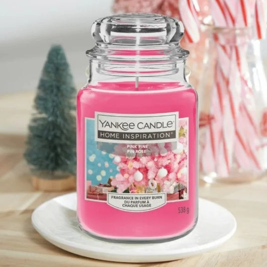 Yankee Candle - Pink Pine Pin Rose 538g | Limited Edition