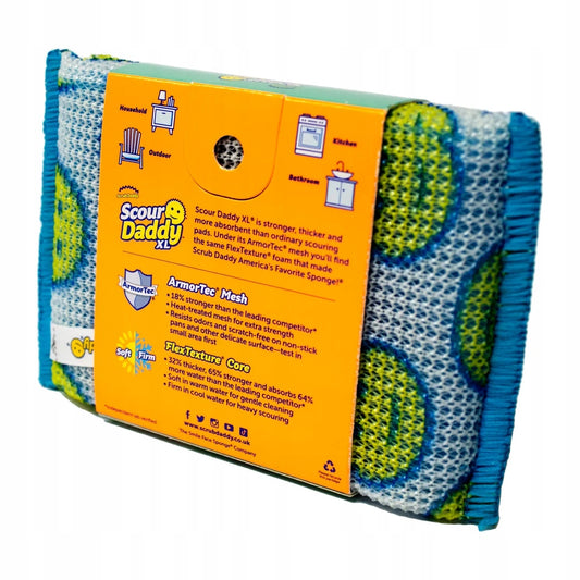 Scrub Daddy Scour Pads - Scour Daddy - Multi-Surface Scouring Pad,  Absorbent, Du