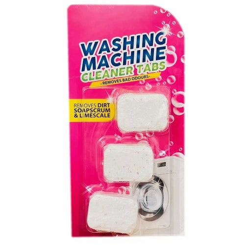 Washing Machine Cleaner Tablets - 3 Pack