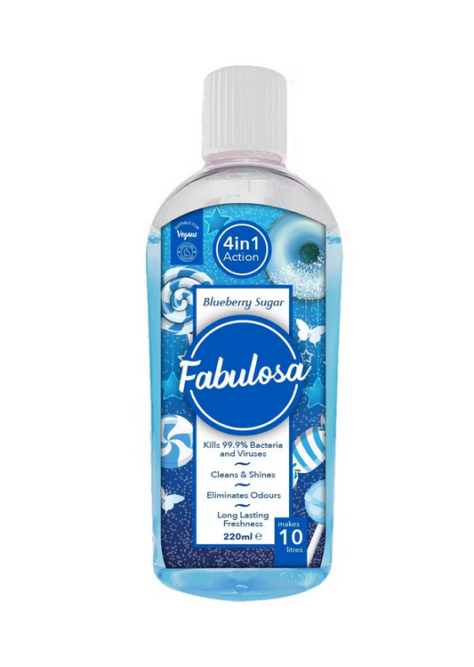 Fabulosa 4in1 zahăr de afine dezinfectant