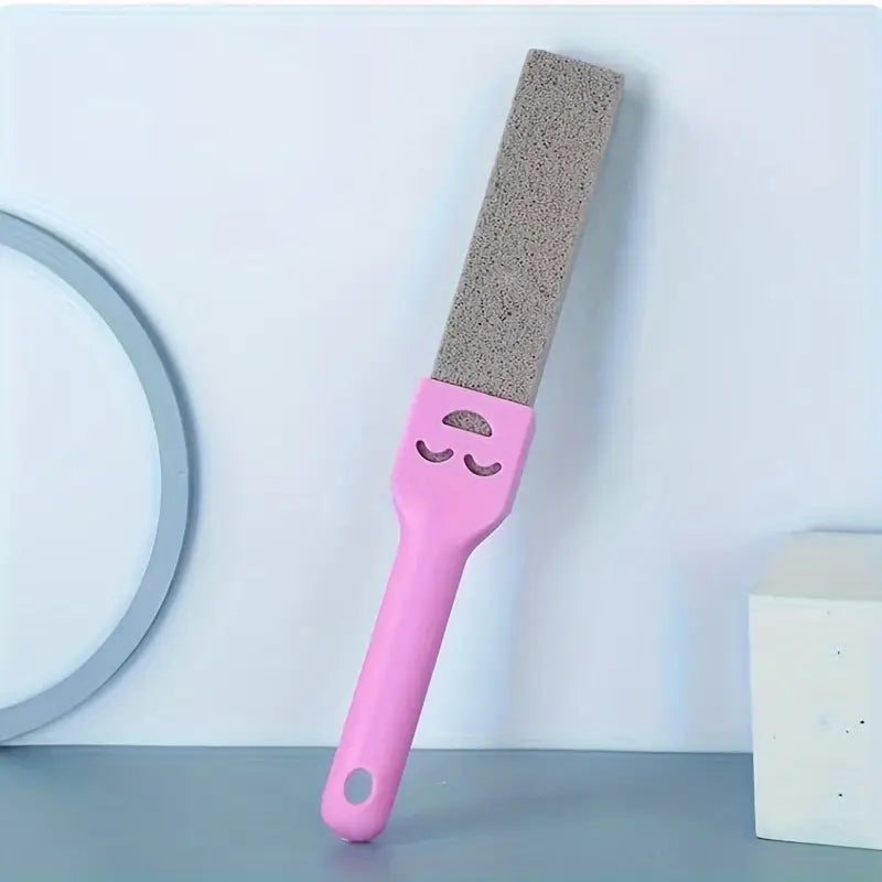 Roze Toiletscrubber Kalksteen so Smiley