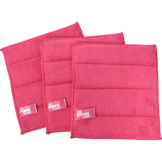 Pink Stuff Microfiber -Absorbent jastučići za čišćenje - 3 komada