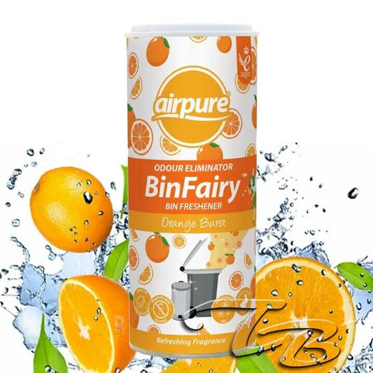 Airpure Odor Eliminator Bin Fairy - Bin Freshener - Orange